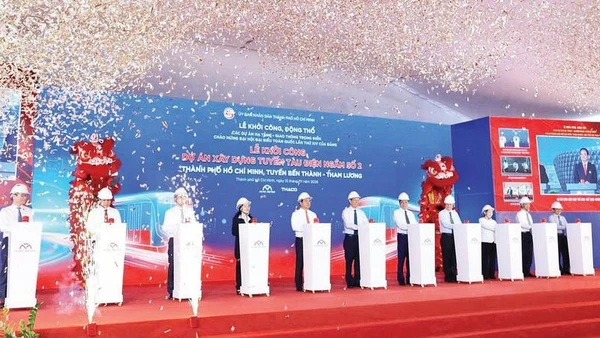 Dự án xây dựng tuyến tàu điện ngầm tại Thành phố Hồ Chí Minh